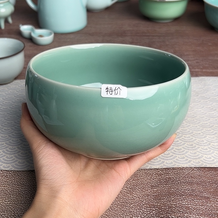 龙泉云间青瓷小米茶器