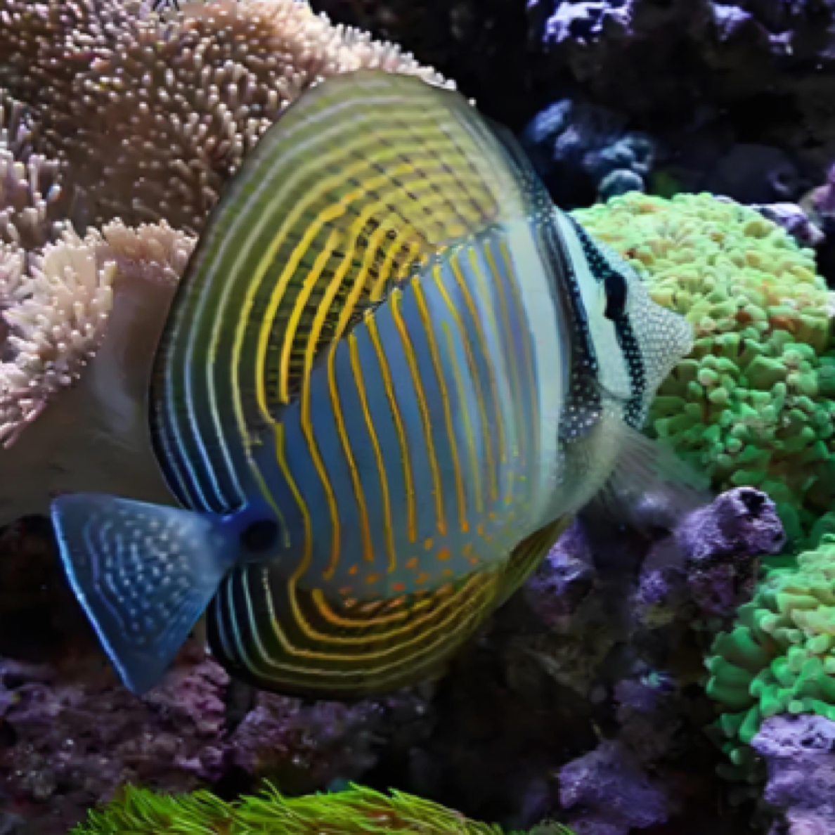 大帆吊 海水观赏鱼