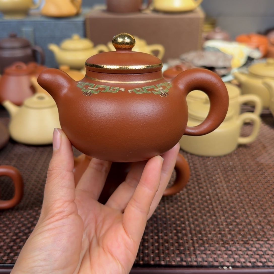 朱泥茶壶200毫升左右