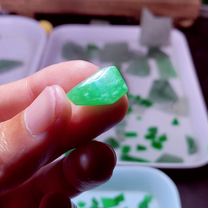 *****定制翡翠未镶嵌材料