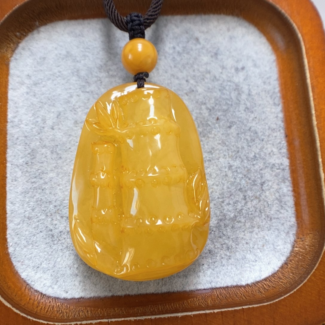 蜜蜡颈饰未镶嵌蜜蜡