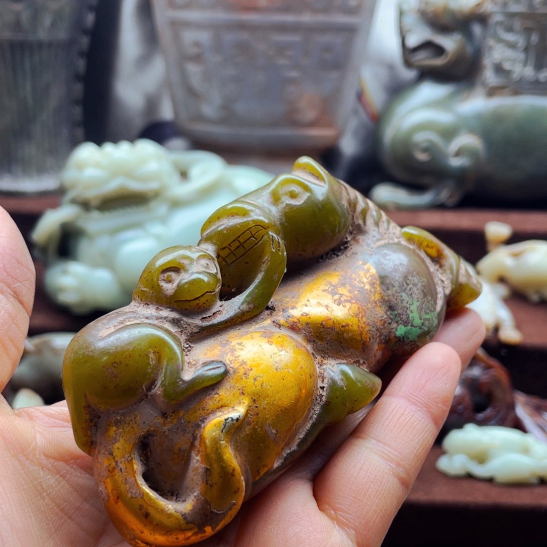 吊坠白玉菩提摆件