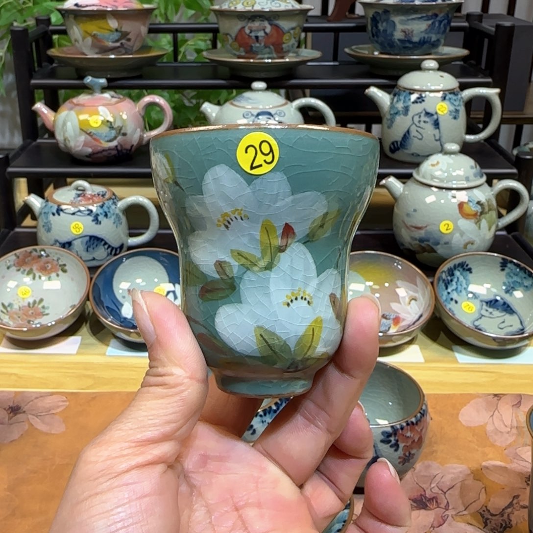 景德镇陶瓷手绘茶具