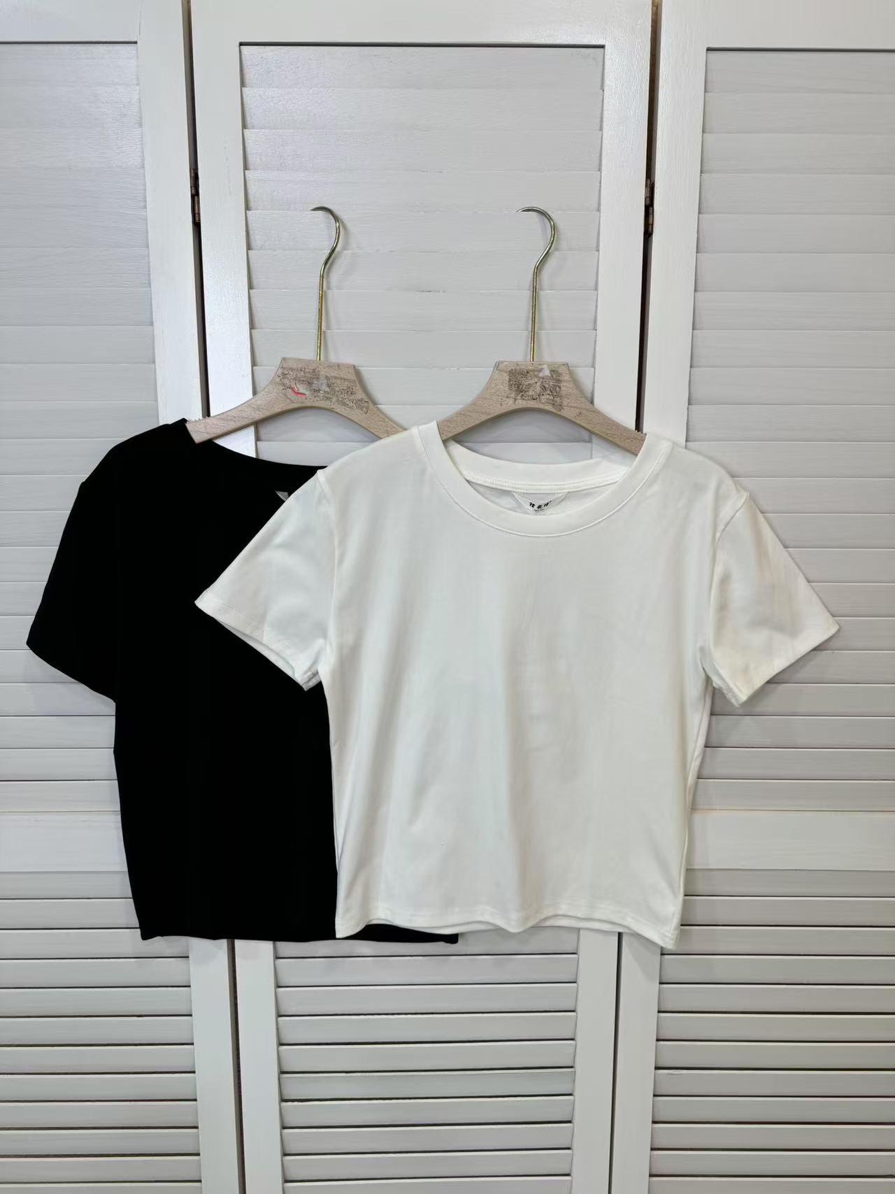 编号101-200简约百搭纯色宽松时尚显瘦上衣