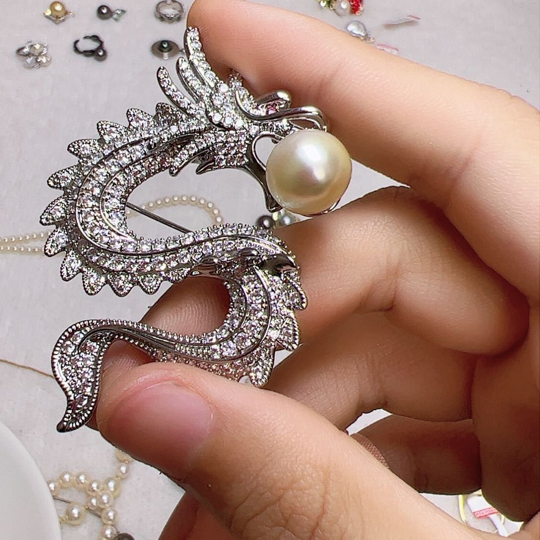 海水珍珠颈饰未镶嵌末