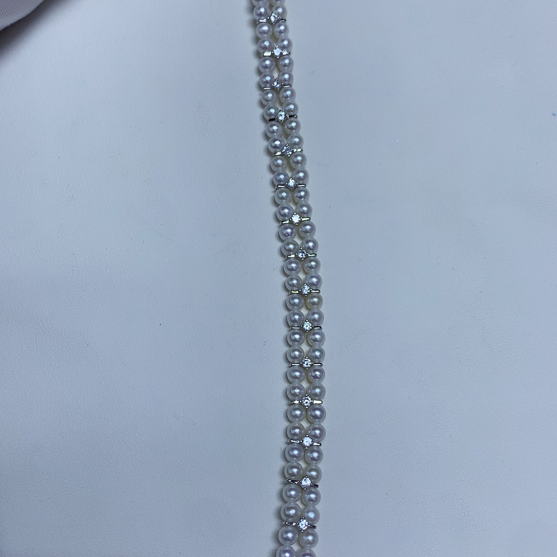 手链淡水珍珠未镶嵌4-5