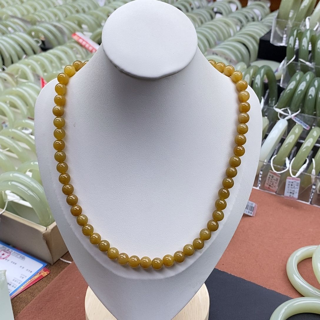 项链未镶嵌和田玉卡8