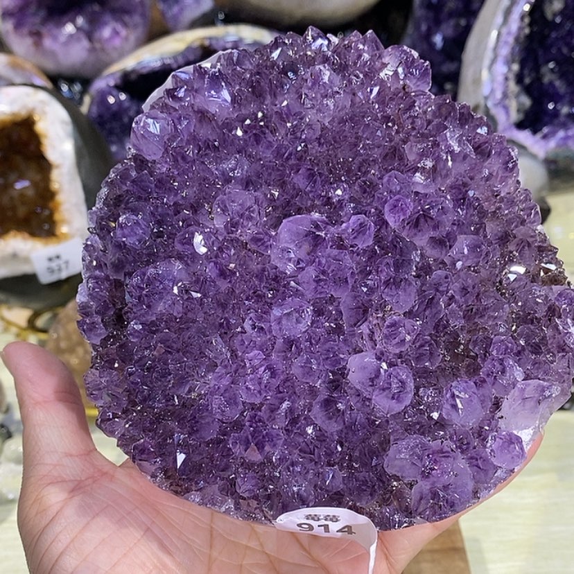【闪购商品】未镶嵌珠宝半成品紫晶
