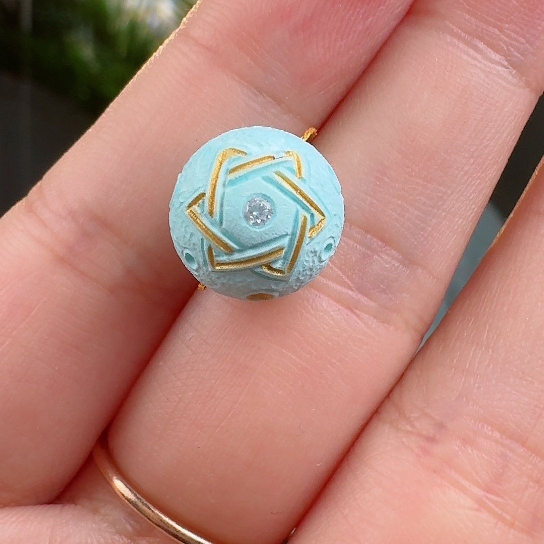 绿松石珠宝奇石未镶嵌