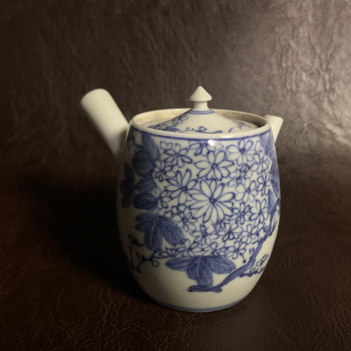 瓷器 茶壶心心相锡