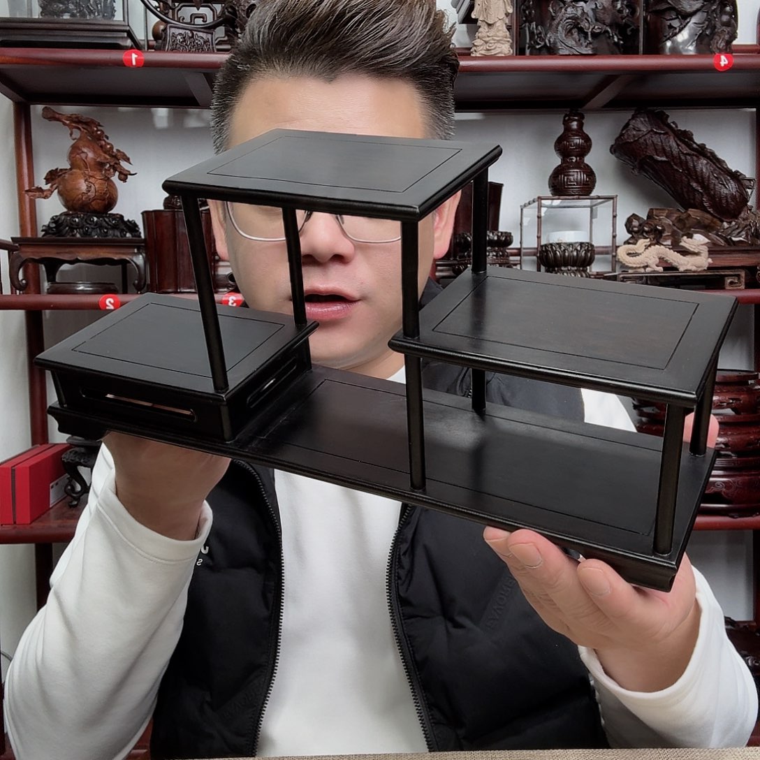 紫光檀工艺品底座