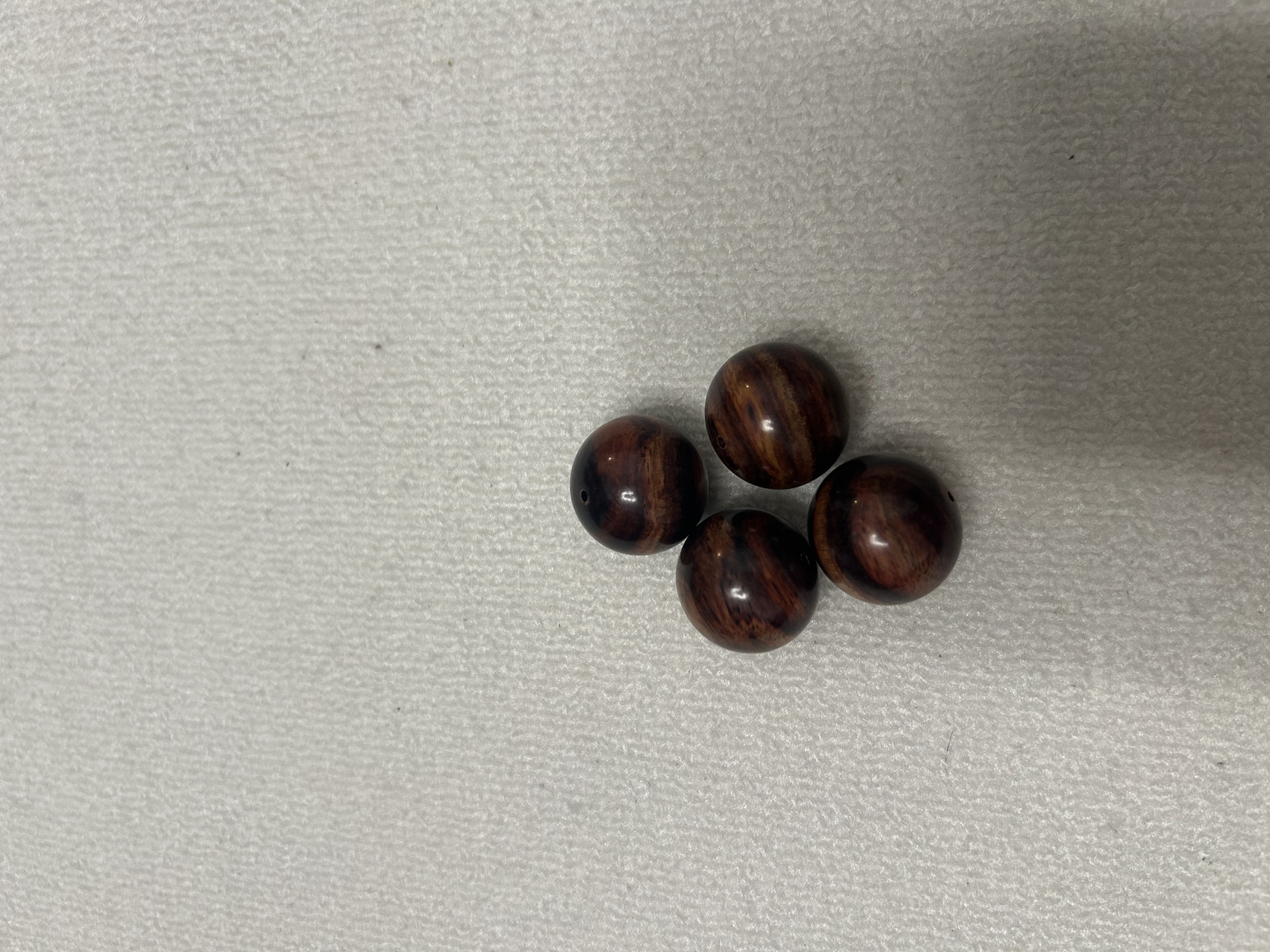 海南黄花梨木质单珠子