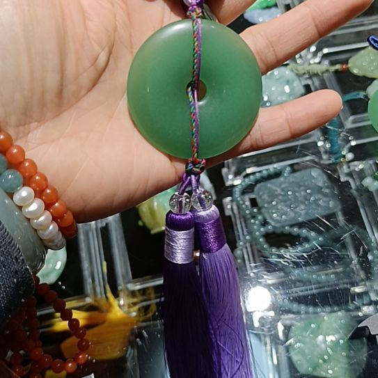 东陵石车挂未镶嵌