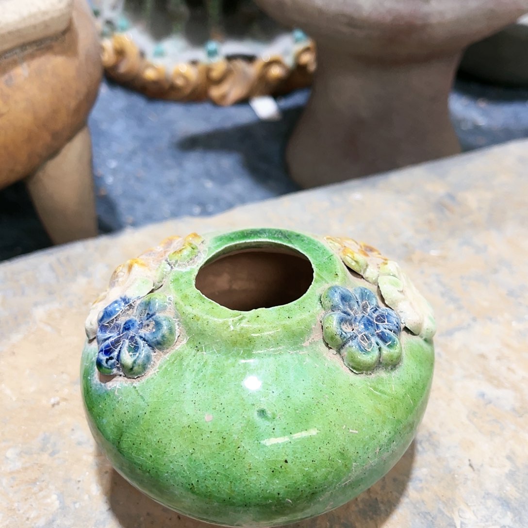 瓦当摆件摆件茶桌茶台陶瓷