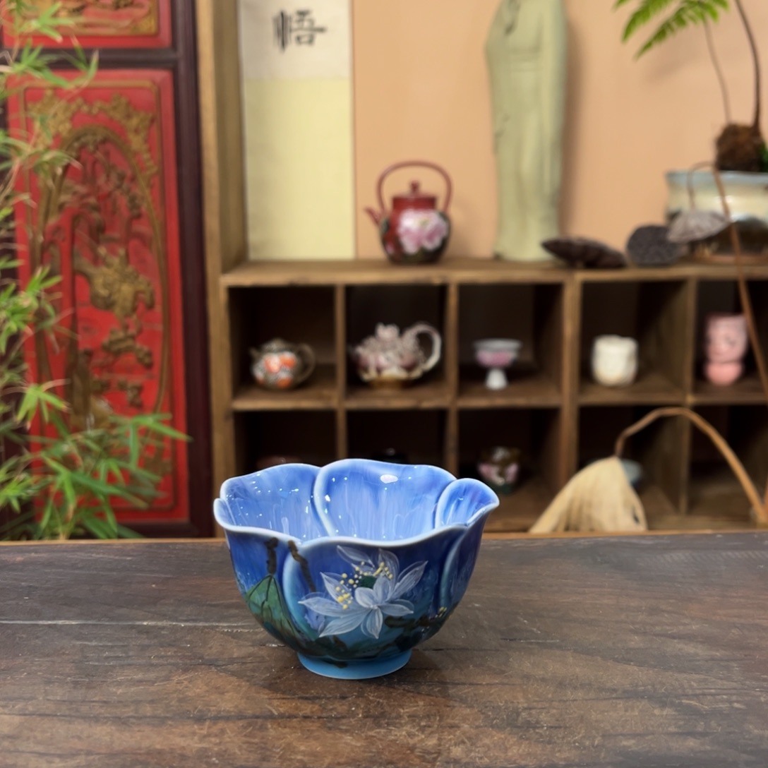 杯景德镇纯手工手绘陶瓷