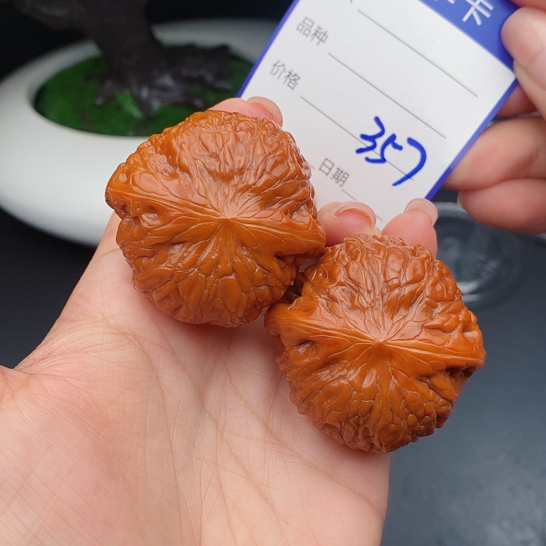把件文玩核桃43铁锤357