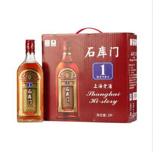 石库门 6年陈特型半干黄酒（6瓶装礼盒） 500ml*6