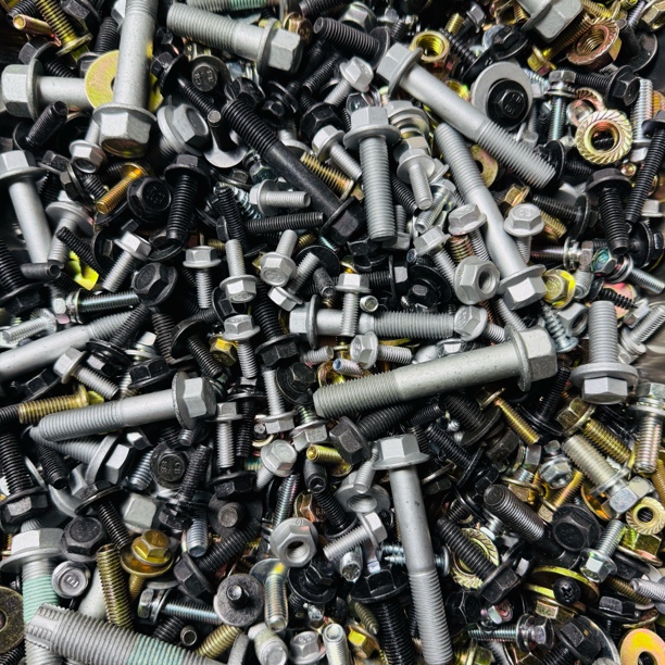 （净重9.5斤）汽车混装螺丝螺丝钉电子维修包螺丝带螺帽自攻螺丝