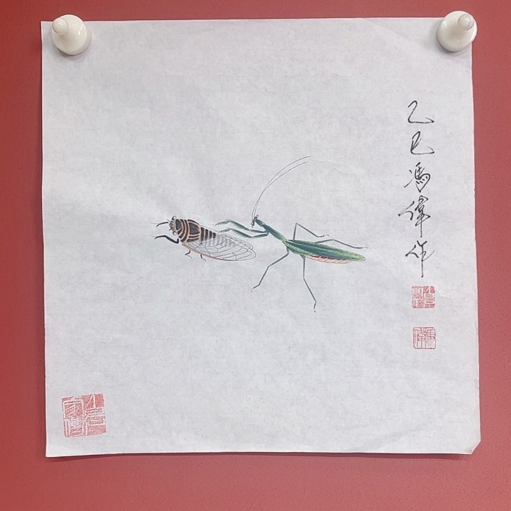 国画冯老师手绘作品