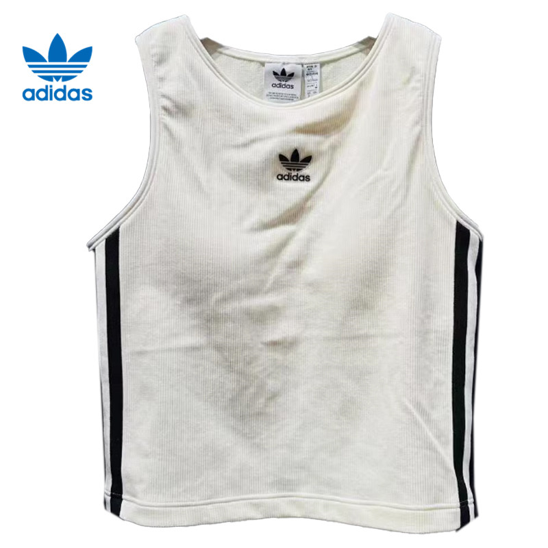 adidas阿迪达斯女子3S PAD TANK休闲背心KB6418