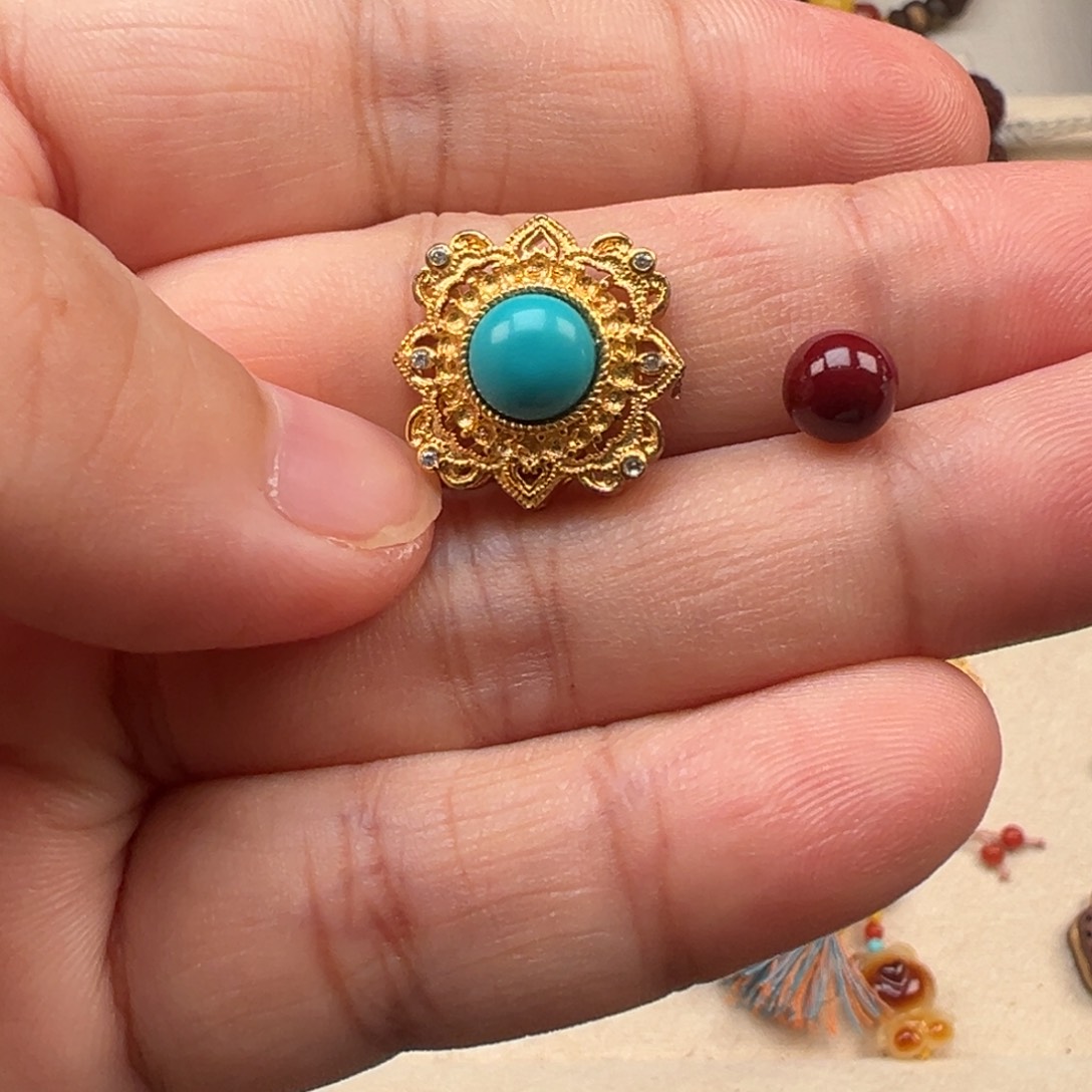 南红玛瑙未镶嵌颈饰