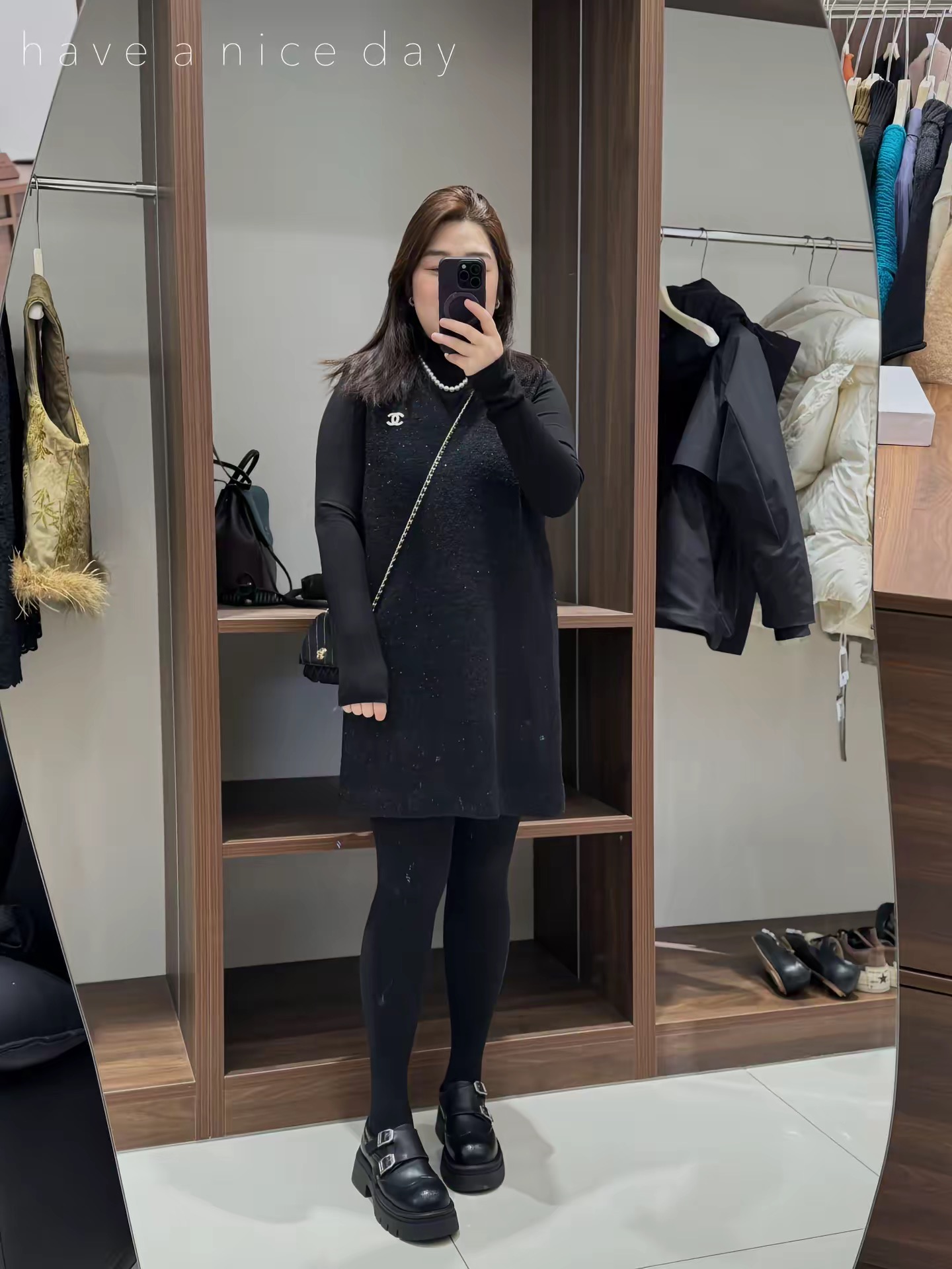 新款-小香风套装（无胸针）