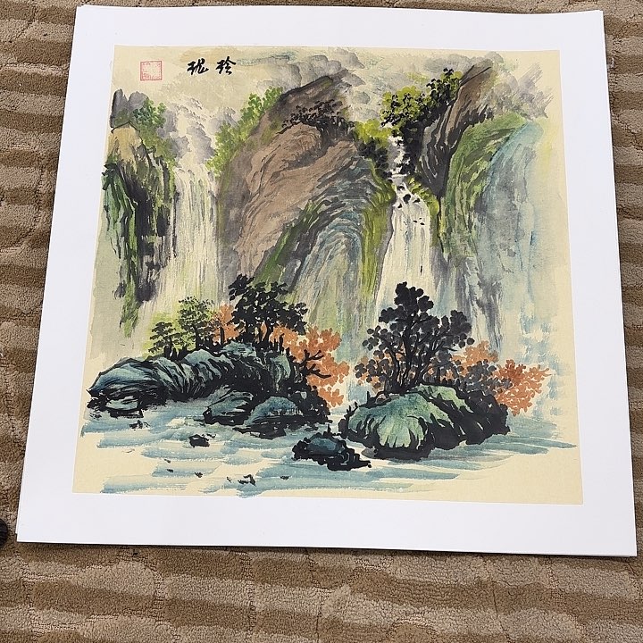 国画花鸟的翅膀和翅膀是50.50