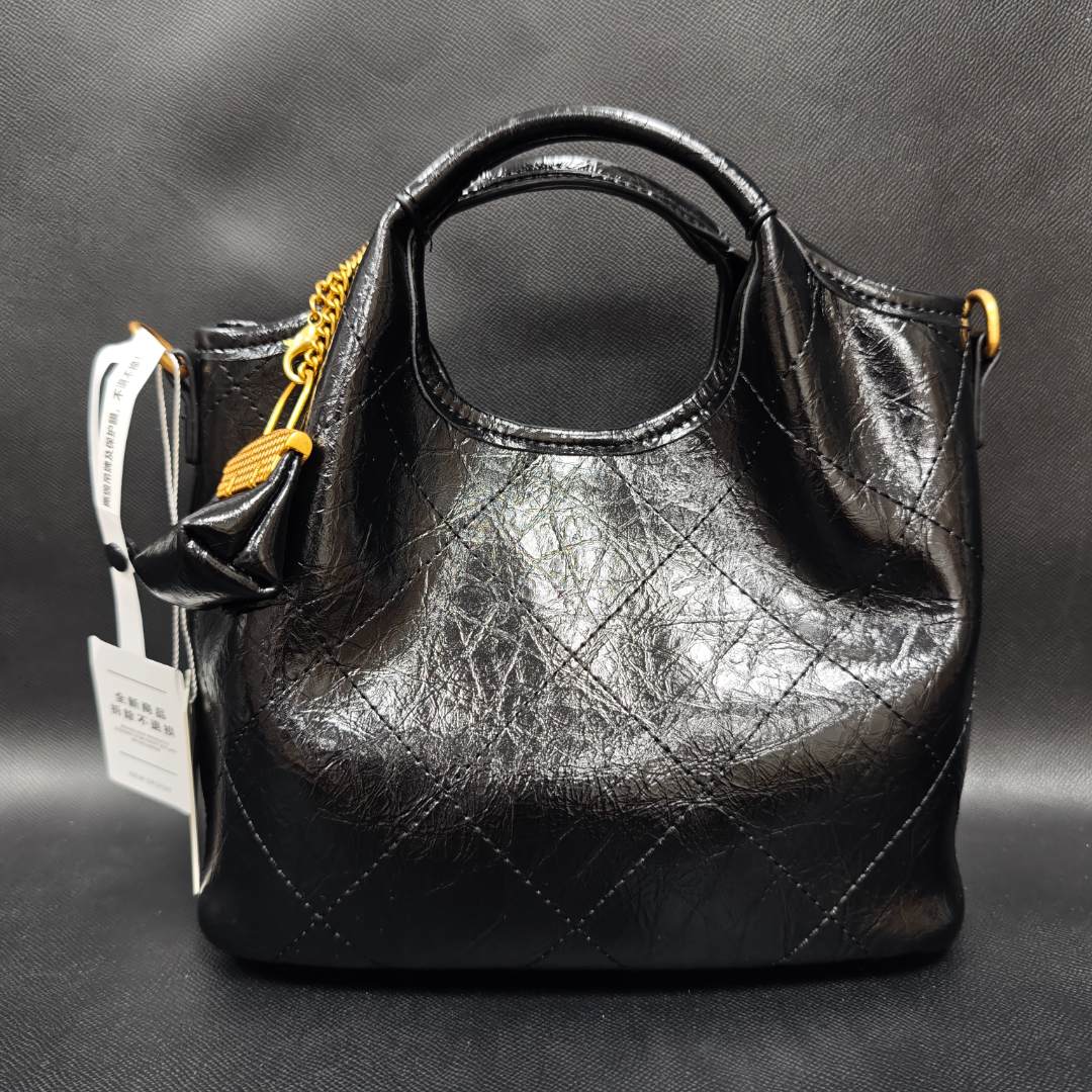 SMVP · 高定奢品 时尚潮流真皮新款女包 0632 黑色乡篮