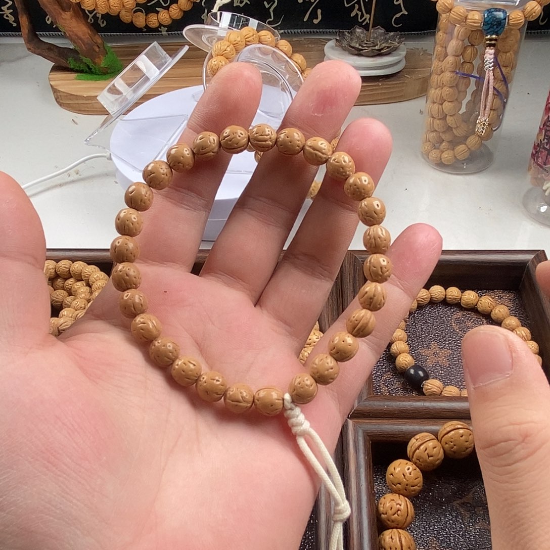 勿***终桃核手串3333333333333