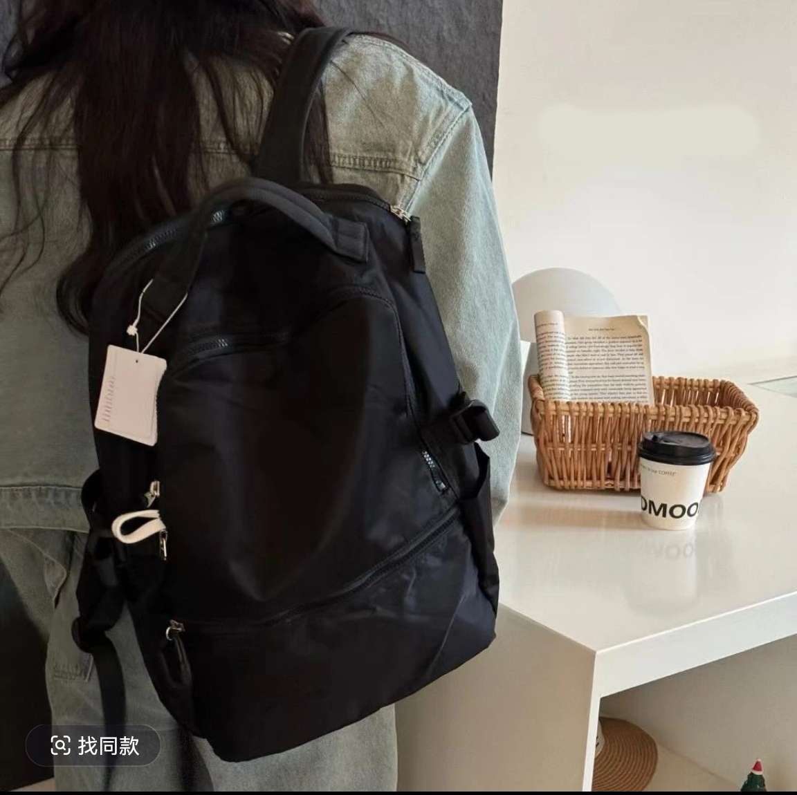 lulu22L双肩包高品质防水户外休闲登山包大容量书包