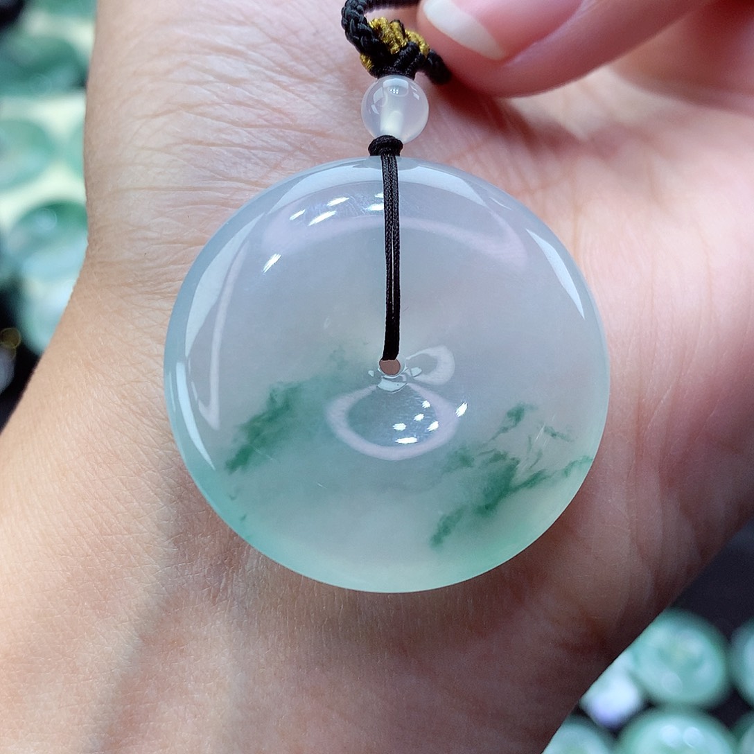 翡翠颈饰未镶嵌56尺寸33-6.2