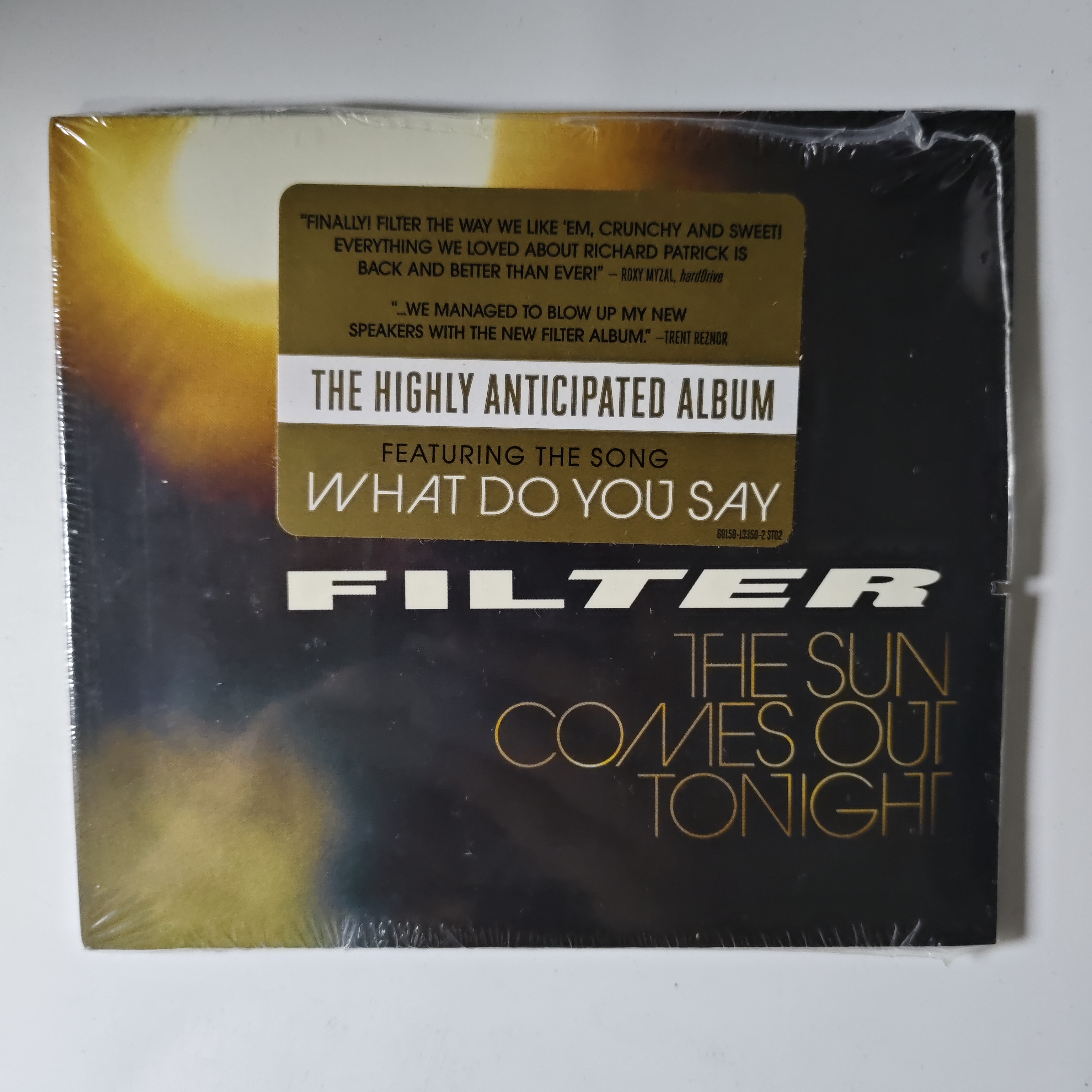 24【欧美版】未拆 Filter The Sun Comes Out Tonight CD
