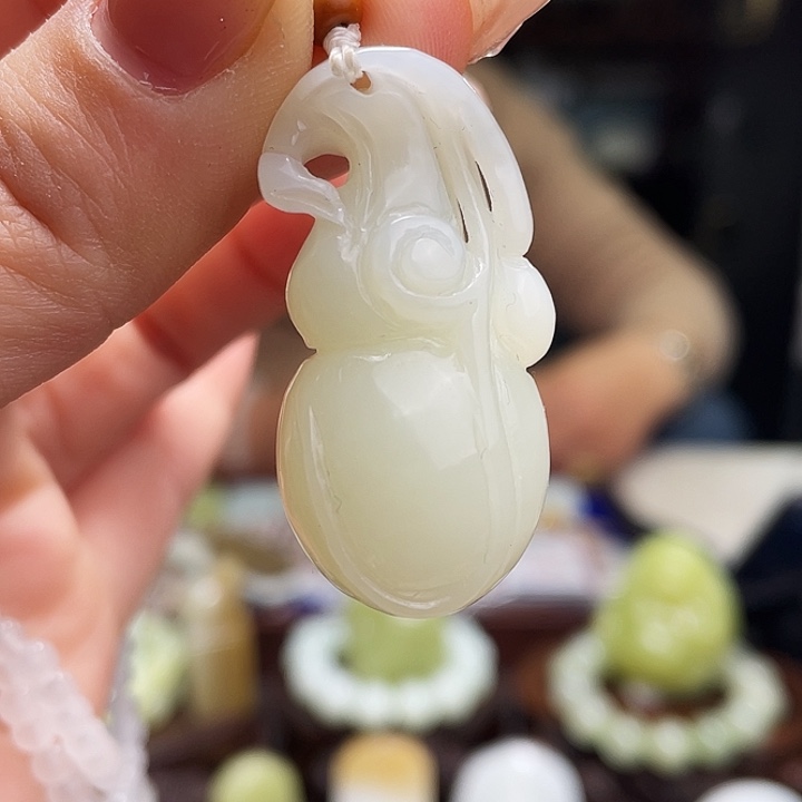 和田玉挂件未镶嵌定制发货