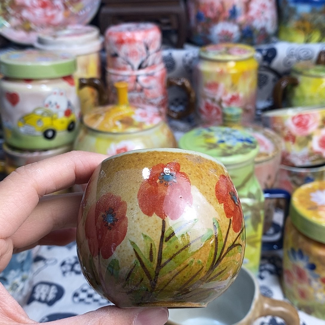 瓷片手绘陶瓷福利多多