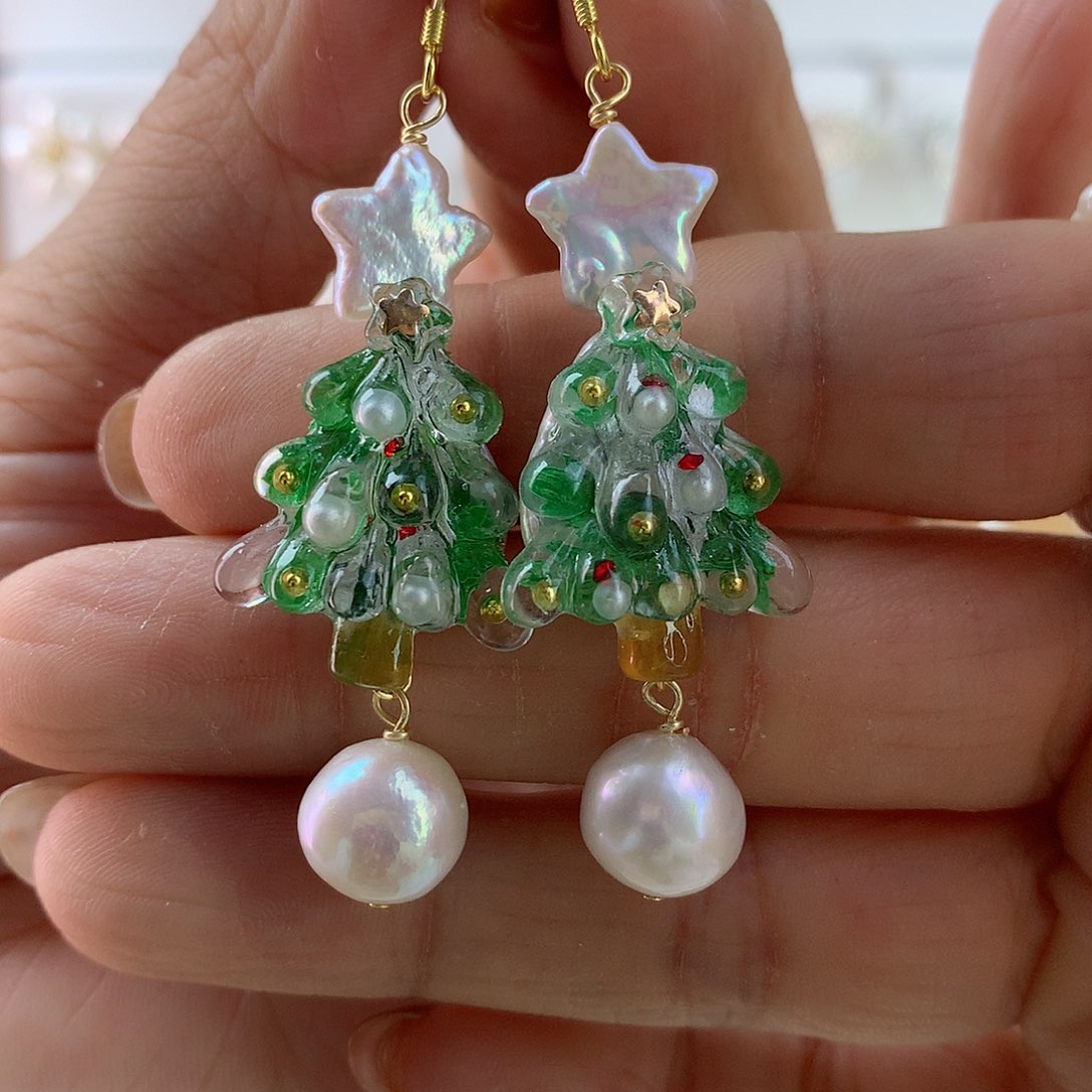 未镶嵌耳饰淡水珍珠