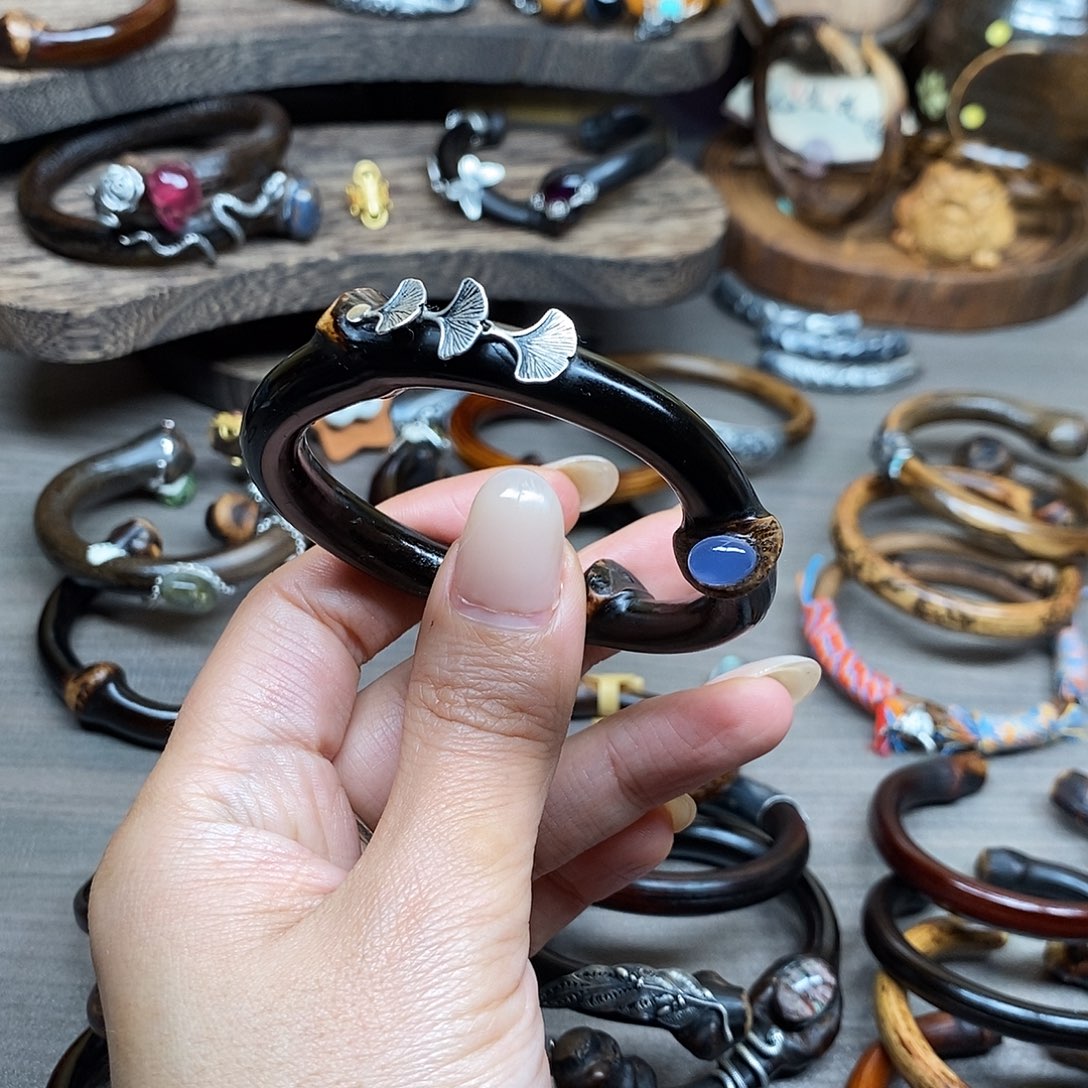 藤艺吊坠三生有幸定制款15/16,5手围