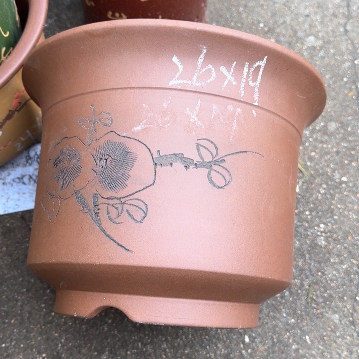 紫砂花盆特价清仓