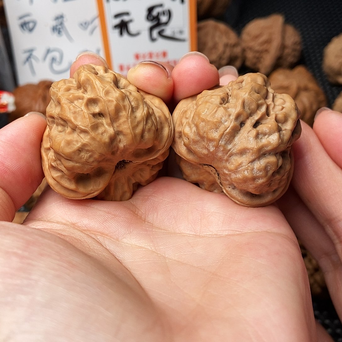 文玩核桃吊坠蛤蟆全品无修39