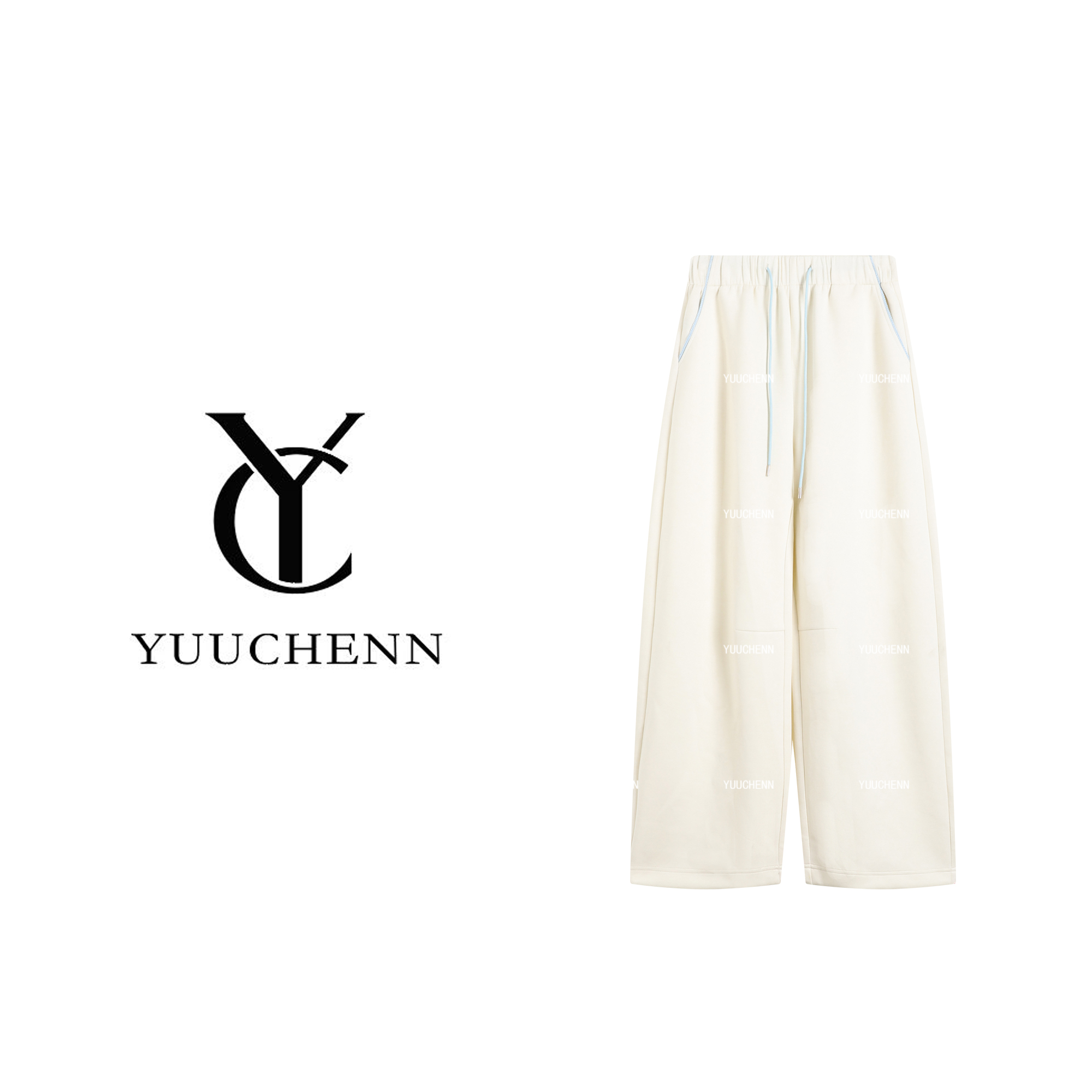 YUUCHENN 羊毛秋冬休闲时尚休闲裤运动百搭潮流25C-W62852