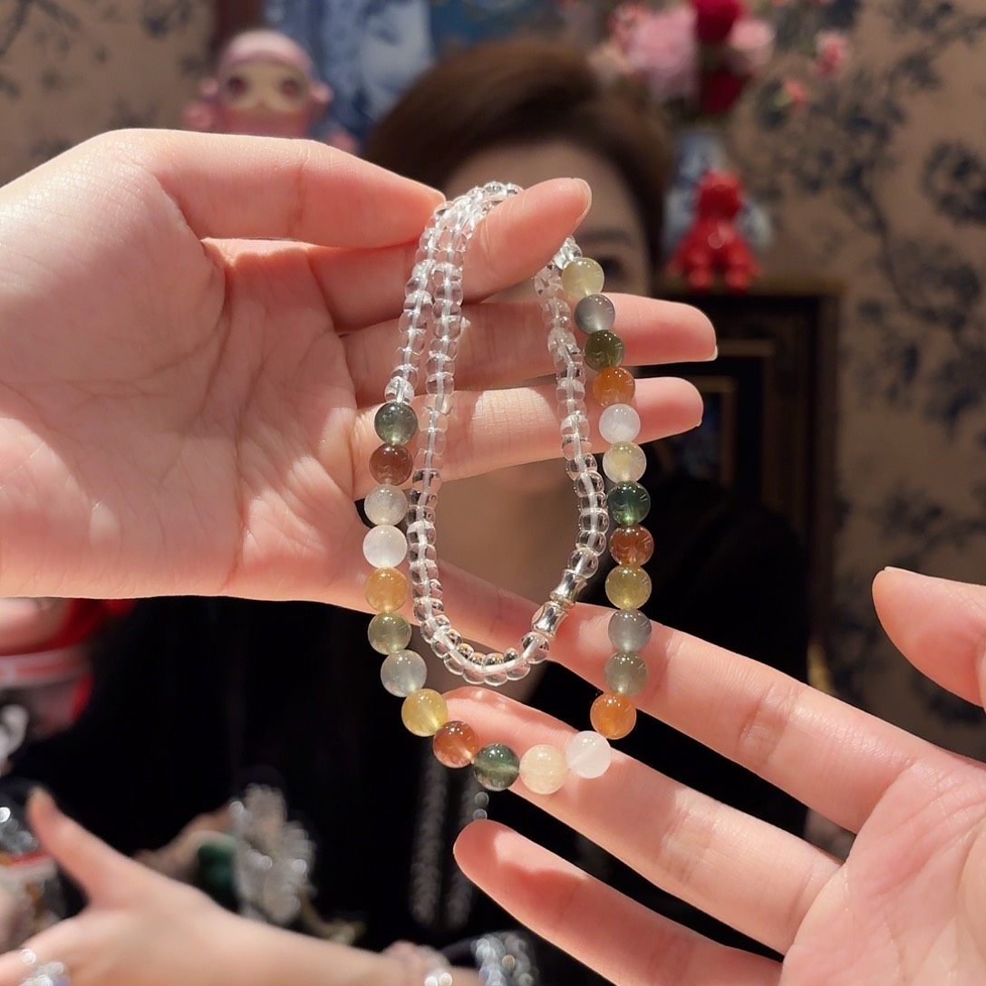 水晶手串未镶嵌颈饰