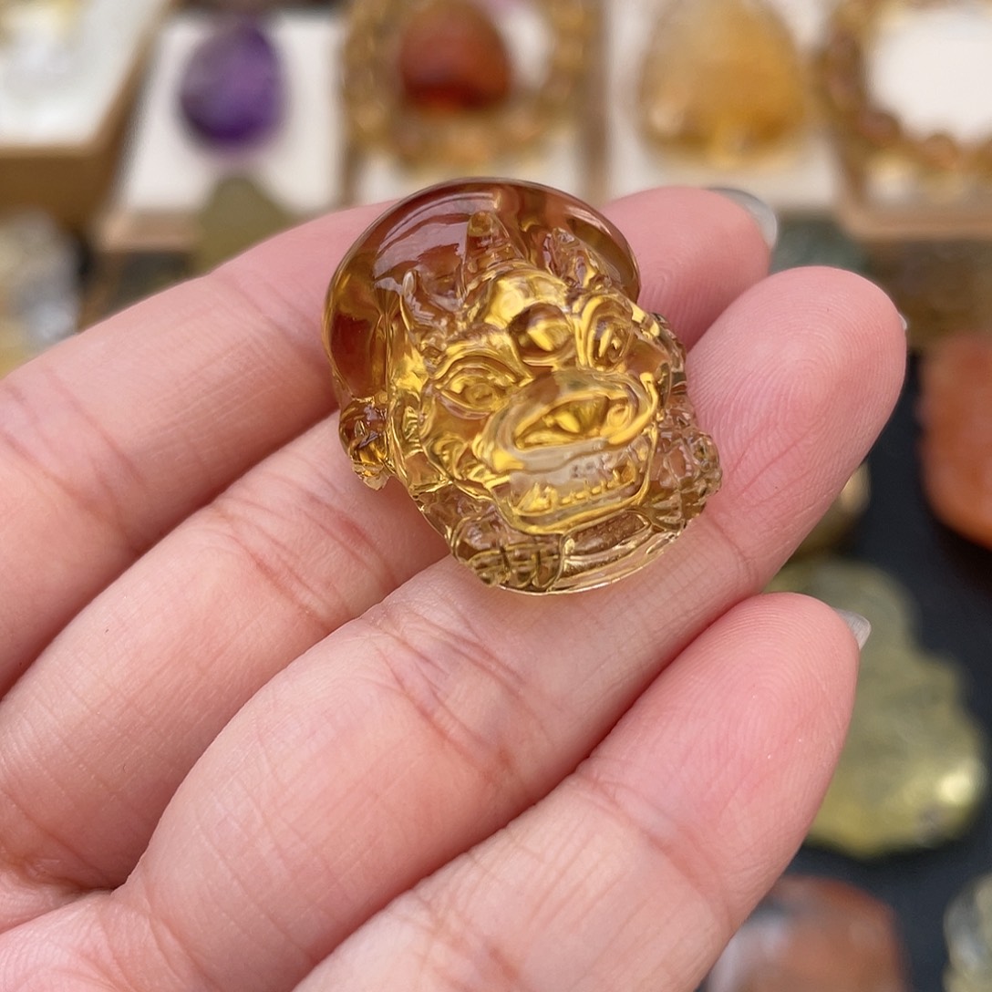 水晶颈饰未镶嵌定制