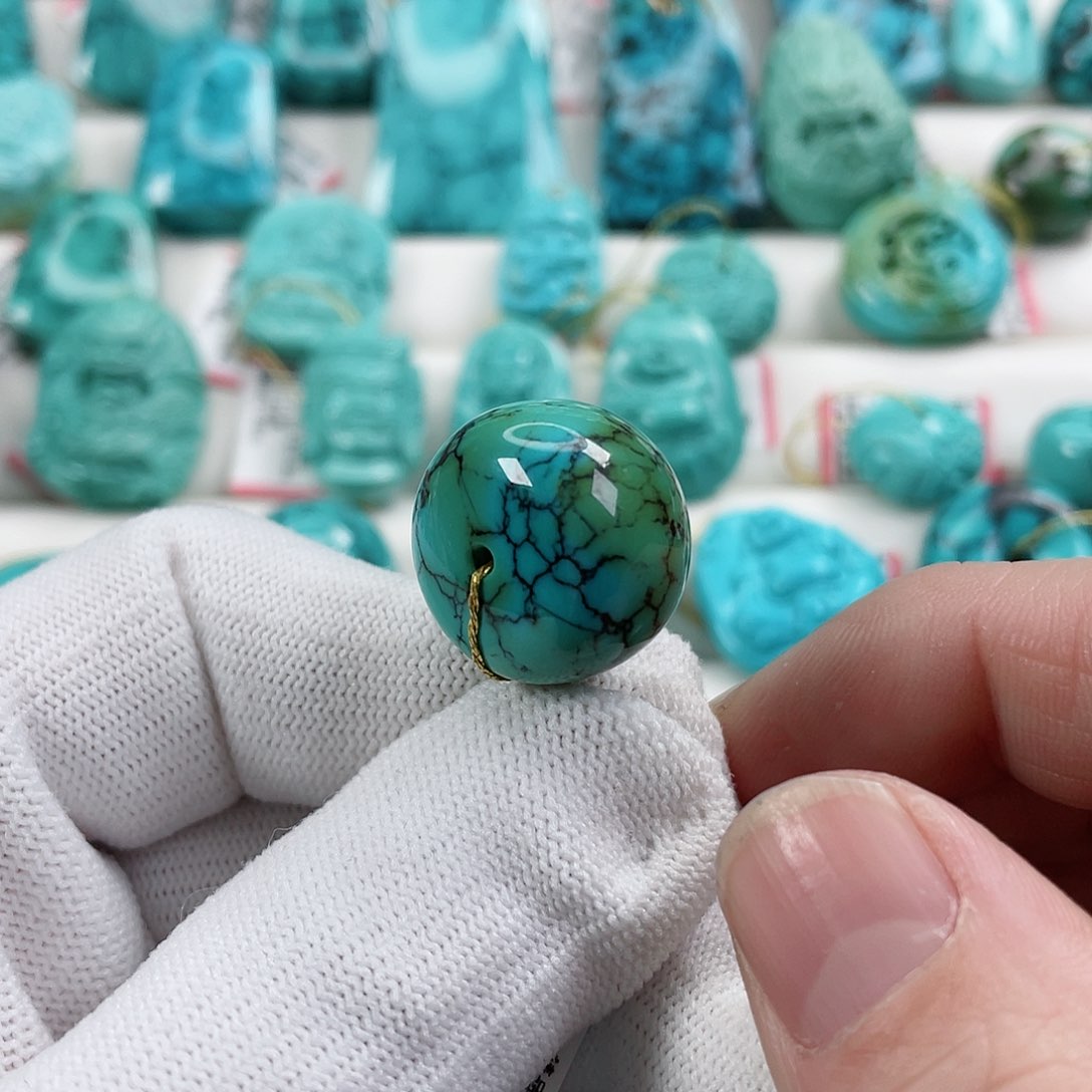 绿松石颈饰未镶嵌直径19.5