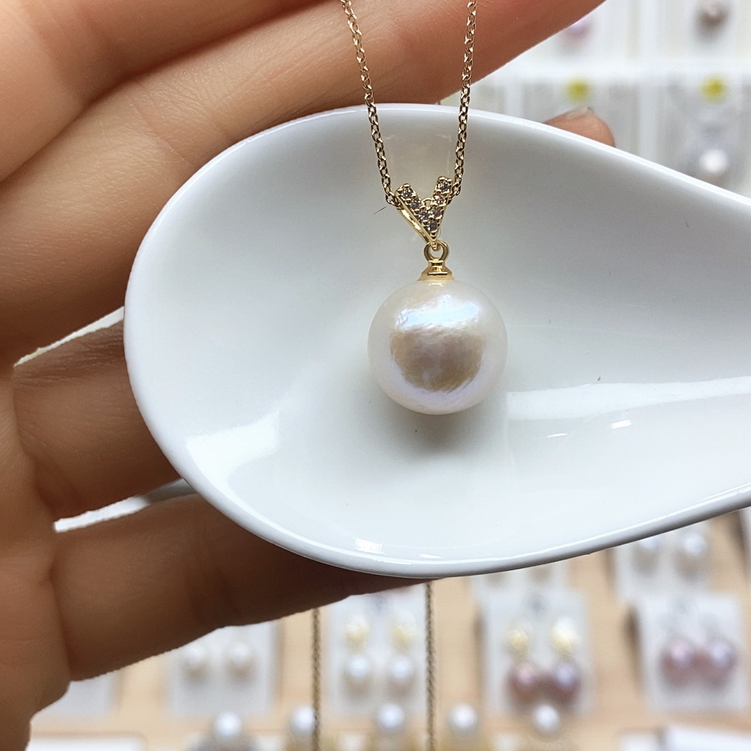 淡水珍珠颈饰未镶嵌