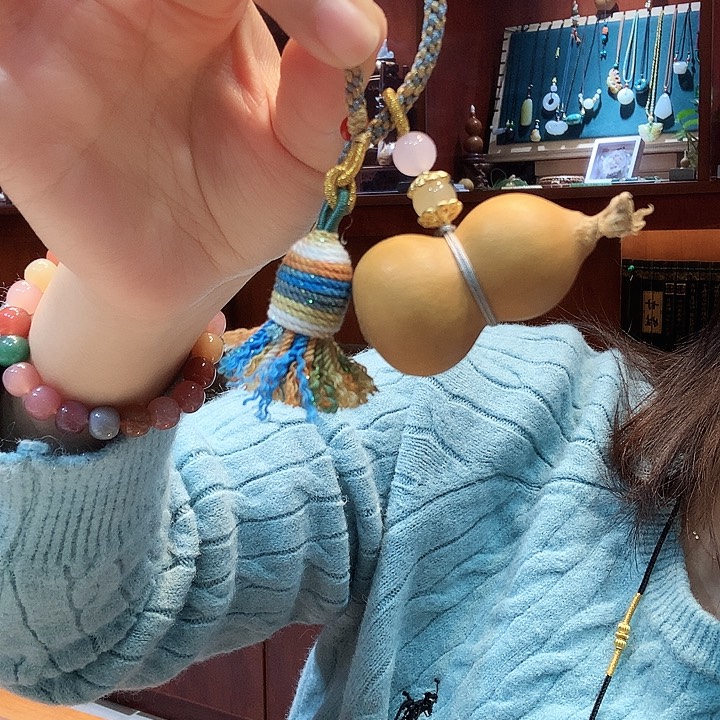 玉手工绳包挂挂件