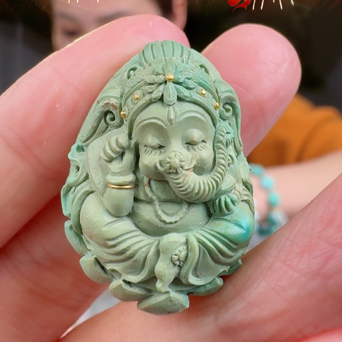 绿松石珠宝奇石未镶嵌