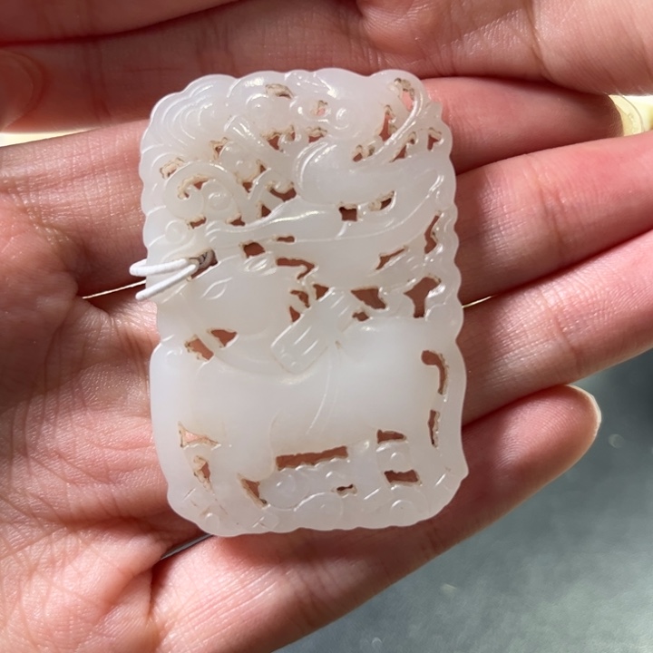 和田玉挂件未镶嵌