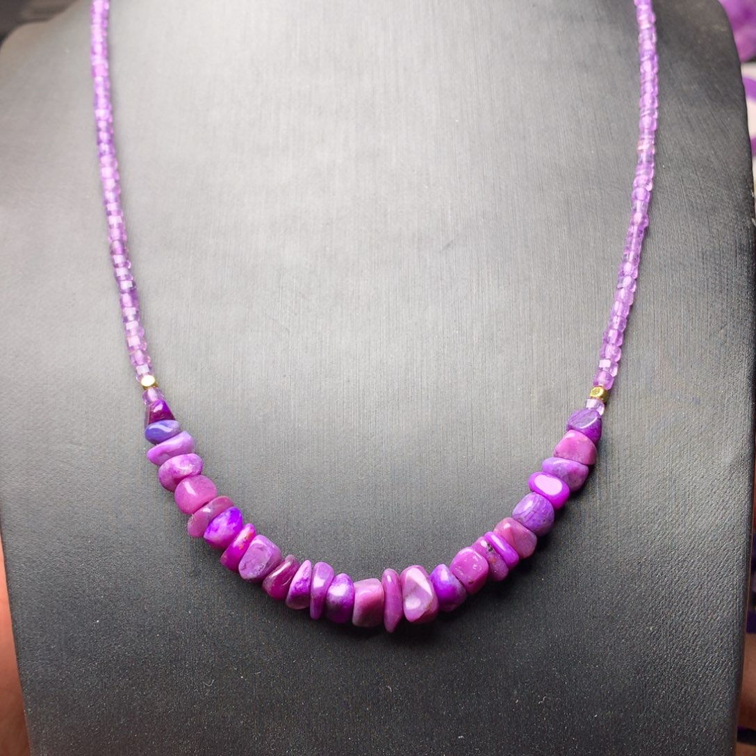 未镶嵌苏纪石（舒俱来）项链