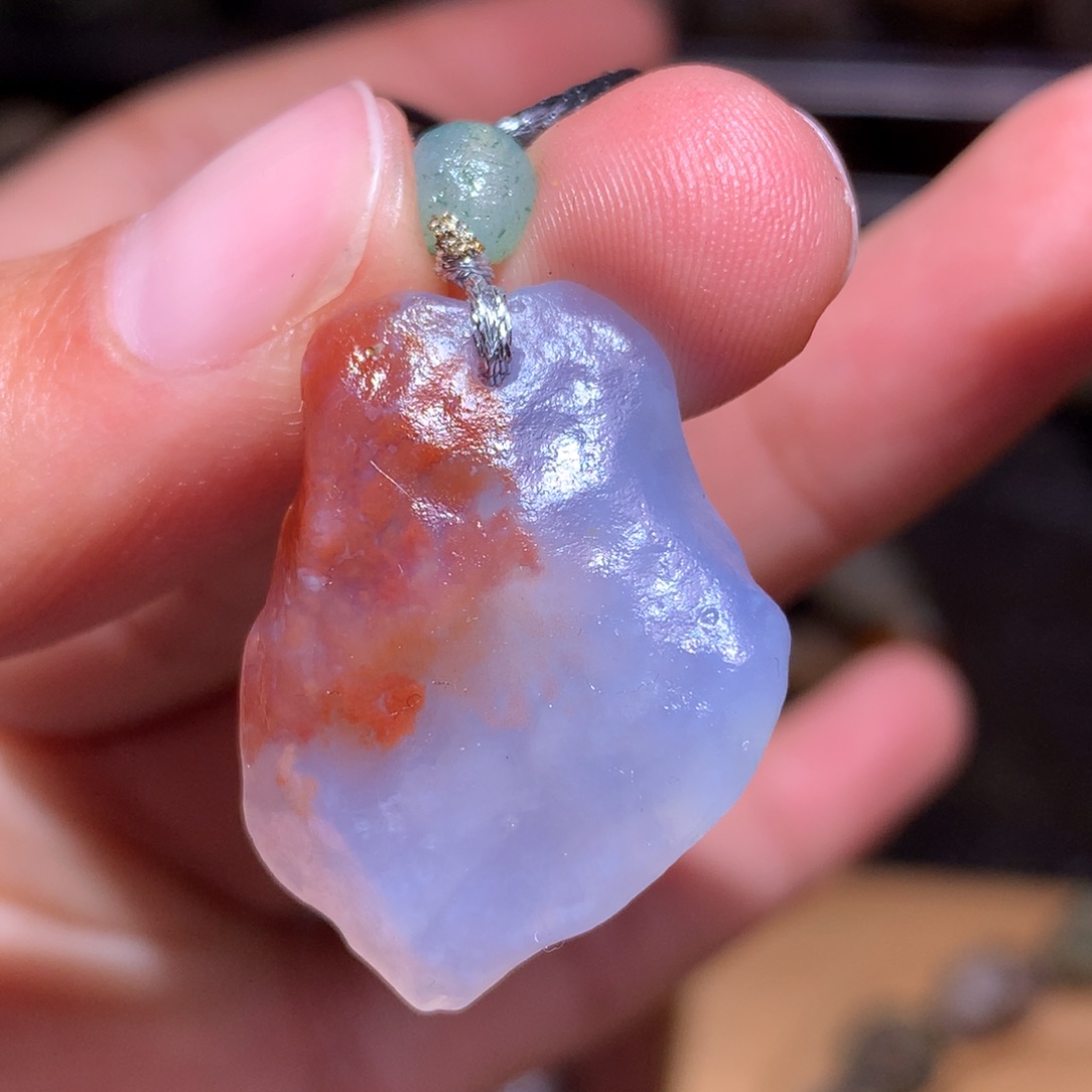 未镶嵌玛瑙/玉髓珠宝半成品