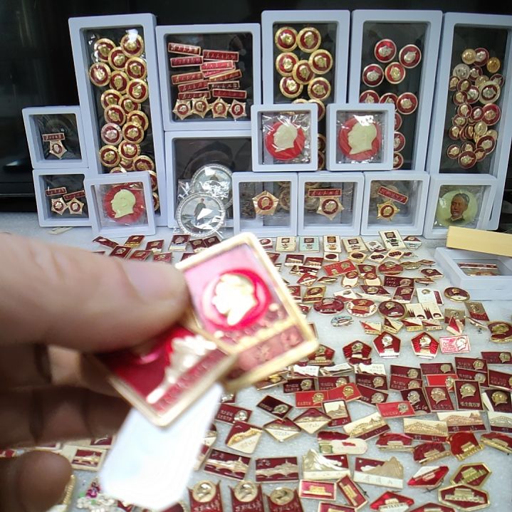 风***帆爷爷金属像章纪念