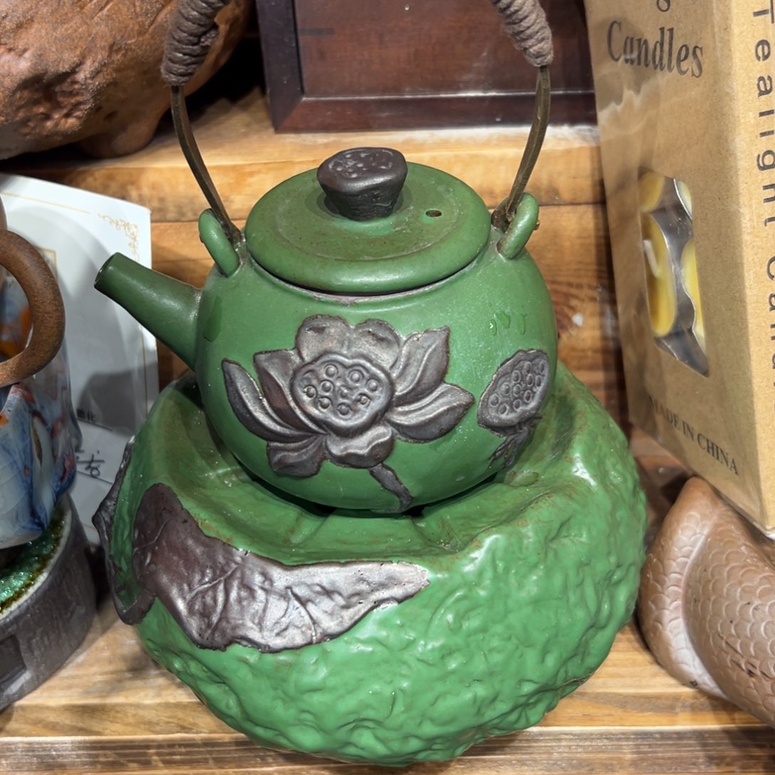 复古风格老陶泥系列茶盘茶具